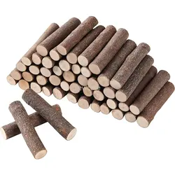 Wood Sticks Crafting Twigs Crafts Log Toy DIY Vase Fillers Pumpkin Stems Rustic Decorations Ornaments Play Materials