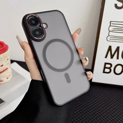 Premium Magnetic Phone Case with Magsafe Wireless Charging Compatibility - iPhone 14 Pro (Black)