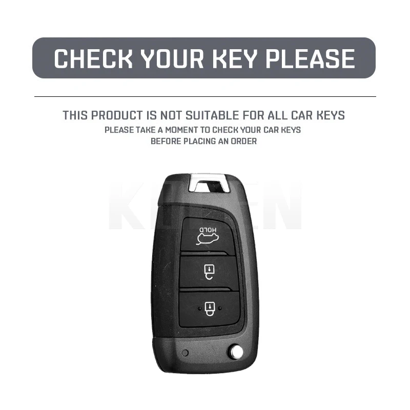 Nuovo TPU Car Flip Key Case Cover Shell per Hyundai Elantra Solaris I30 I35 I40 IX35 Sonata Santa Fe Tucson Verna Celesta Accent - Sfe429a6e6a704055af257892a44888b7d