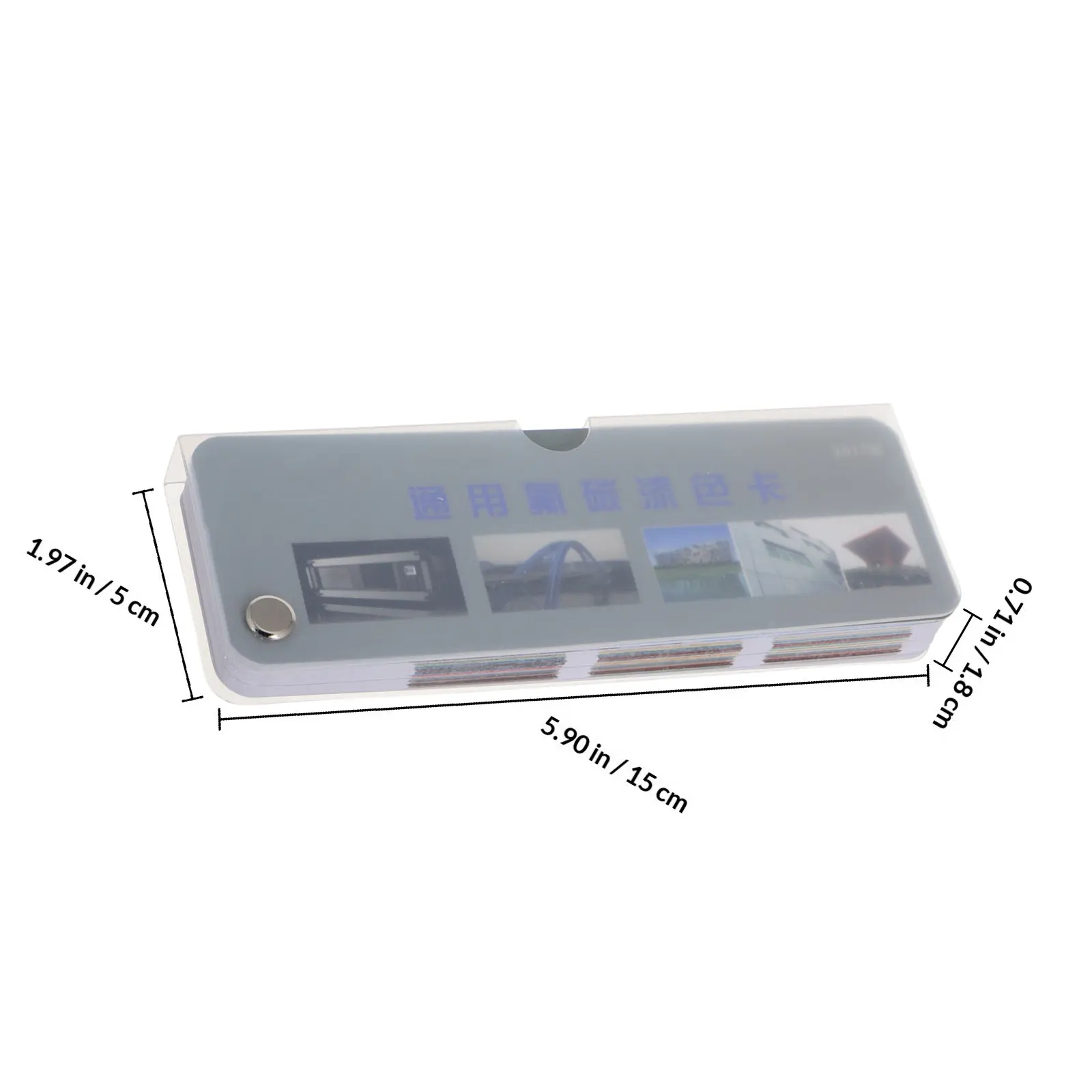 1 세트 페인트 색상 샘플 카드 표준 색상 범위 휴대용 매칭 도구 바닥 금속 자동차 DIY용 오일 페인트 칩