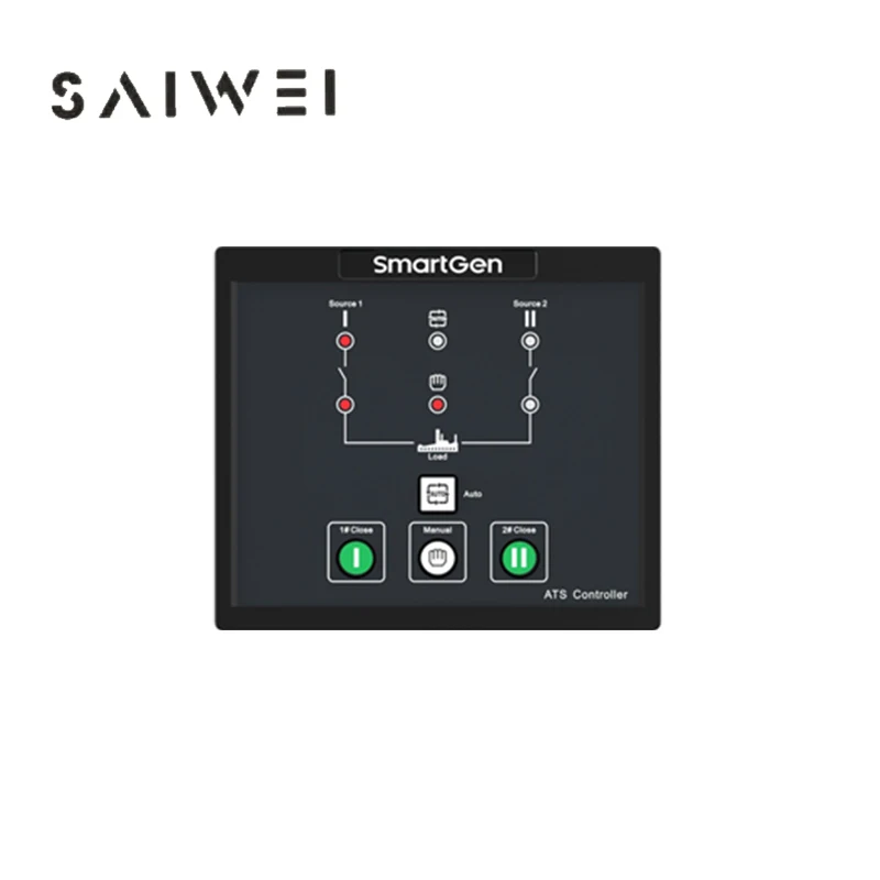 

HAT520N Smartgen Automatic Transfer Switch Controller Generator Set Dual Power ATS Cabinet Panel Control Module