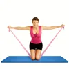 Premium Rubber Resistance Band for Yoga & Fitness - Long Stretch Training Bands for Physical, Home Strength Exercis 5
