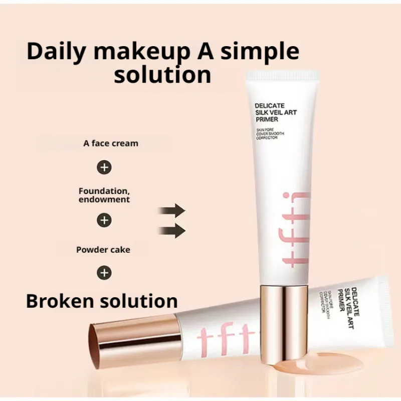 TFIT Makeup Face Base Primer Invisible Pore Light Oil-Free Skin Pore Cover Smooth Corrector Foundation Primer Korea Cosmetic makeup primer primer gel facial primer