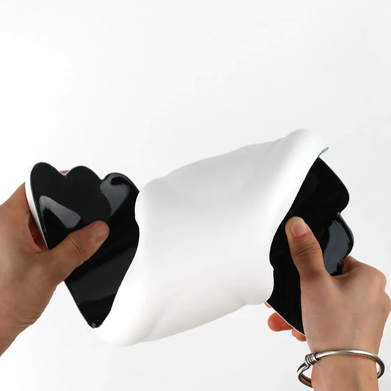 Memory foam wrist support side profile