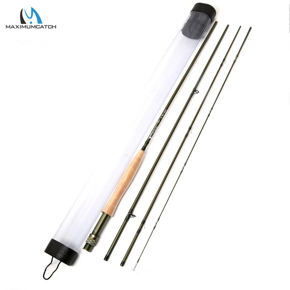 Maximumcatch V-Explorer 8.4Ft/8.6Ft/9Ft 4-8Wt Canna Da Pesca A Mosca Ad Azione Rapida Grafite Im8 Canna Da Mosca In Fibra Di Carbonio