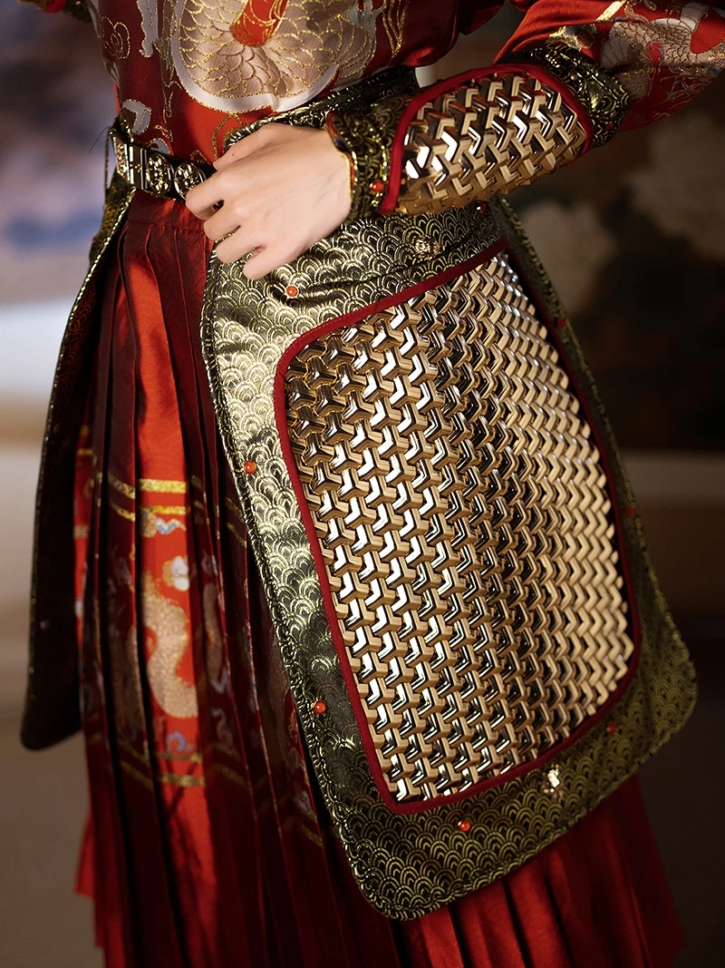 Armored Skirt, Chinese Armor Armour, Can Be Matched with Hanfu Flying ...