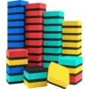 6pcs/12pcs, Mini Dry Erase Board Eraser, Magnetic Whiteboard Eraser Eva Board Eraser, Kids And Teacher Supplies, Home And Office 1