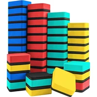 6pcs/12pcs, Mini Dry Erase Board Eraser, Magnetic Whiteboard Eraser Eva Board Eraser, Kids And Teacher Supplies, Home And Office 1