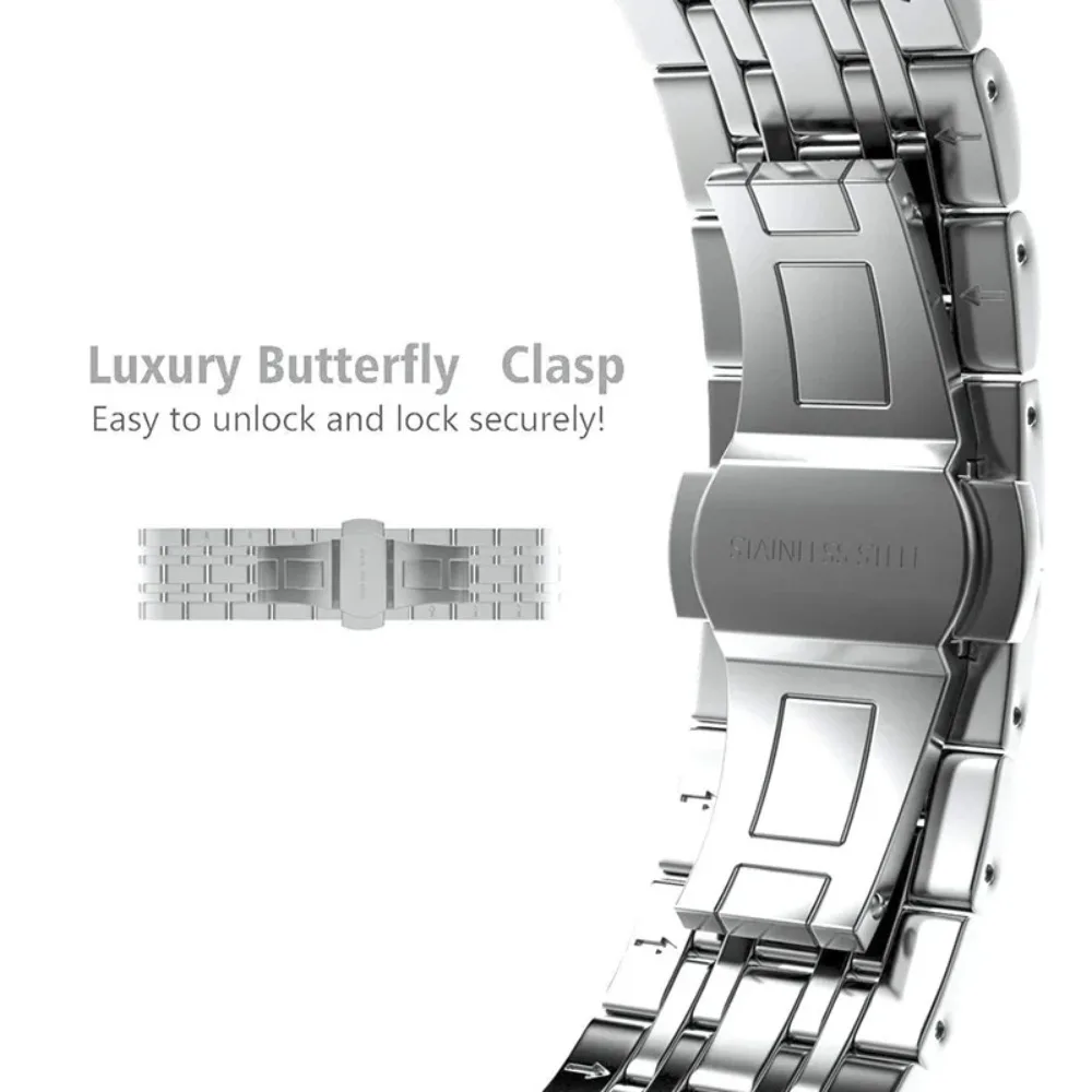รูปสินค้า สายสแตนเลส Apple Watch คุณภาพสูง ใช้ได้กับทุกรุ่น
