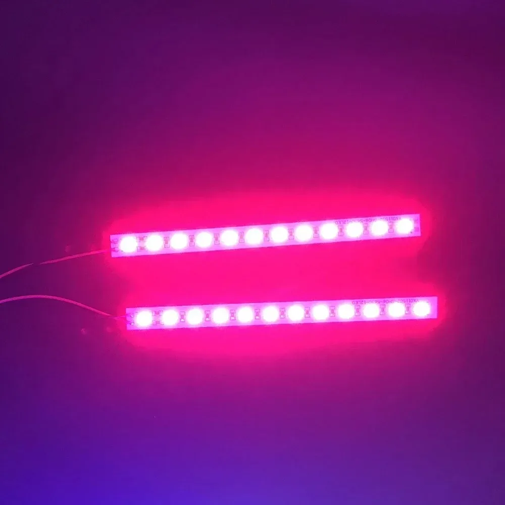 Châssis LED Aluminium Voiture RC Drift 1/10 1/8 - Feux Éblouissants