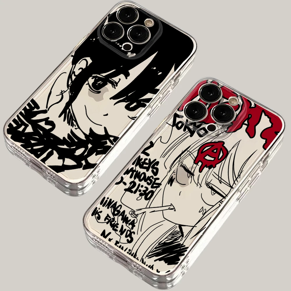 Elegant Komatsu Oosaki Nana Clear Soft Phone Case