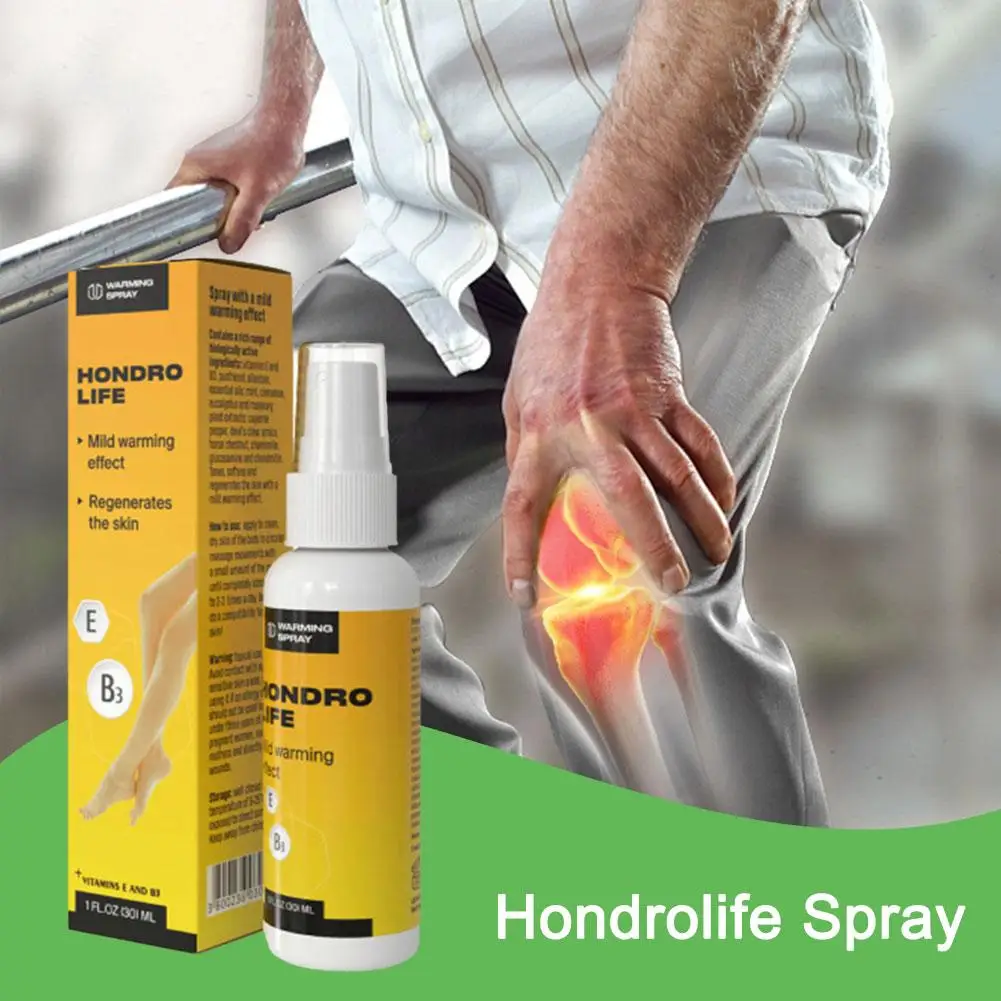 Joint soothing spray for spinal muscle massage joint pain relief effective oil
