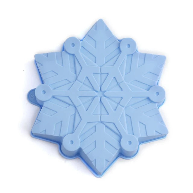 Silicone Cake Mold Cooking Pan Large Snowflake  Cake baking supplies, Cake  molds silicone, Large cupcake