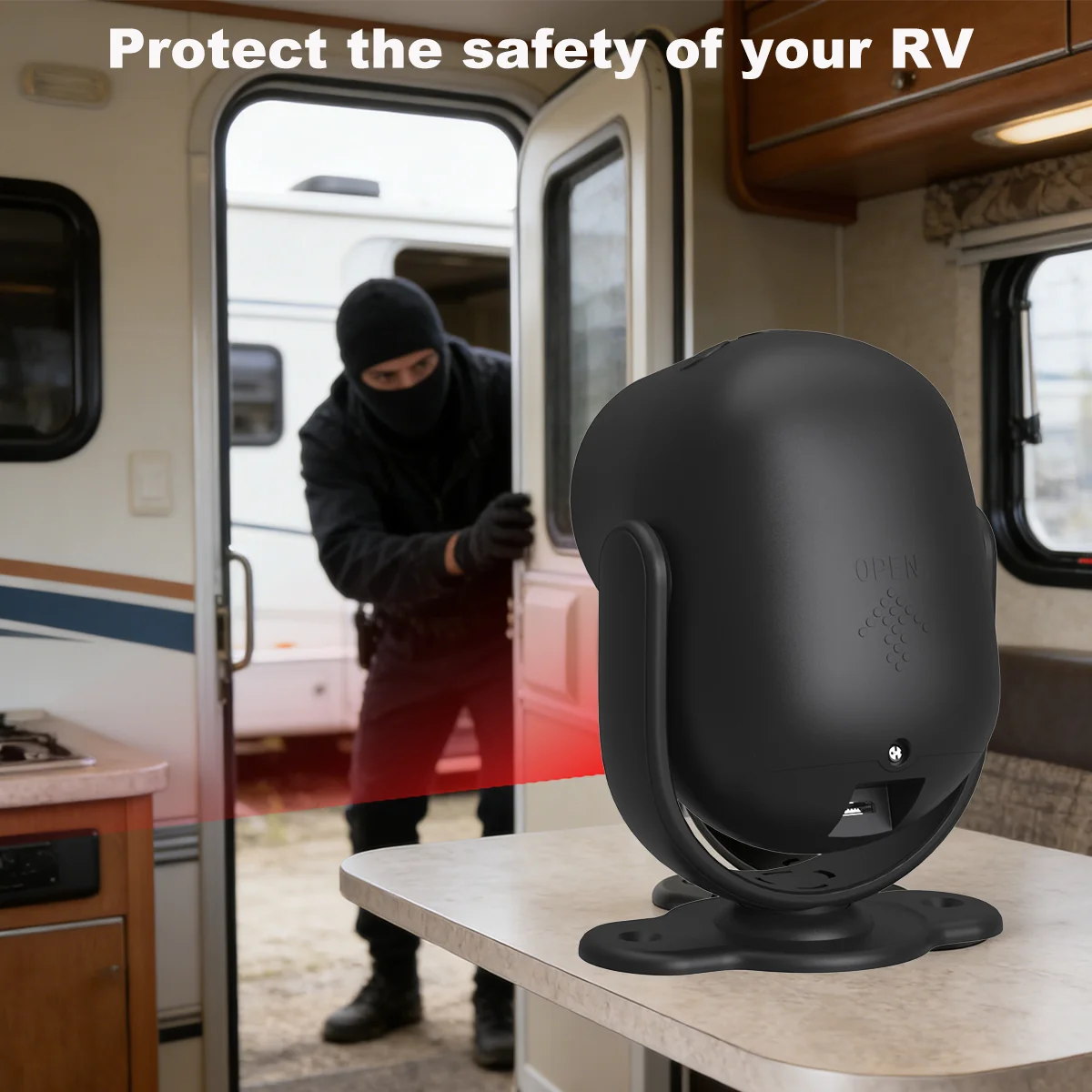Smart RV Alarmsystem WLAN mit Sensor & Fernbedienung