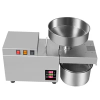 110V/220V Oil Presser  Stainless Steel Intelligent  Oil Press S9S Commercial Linseed esame Peanut Oil Press 8-13Kg/H 1