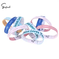 High Quality Wearable Bible Wristbands With NFC Bible Bracelet Elastic Smart Sensor Religious Bracelets Jewelry Gifts - Image 4