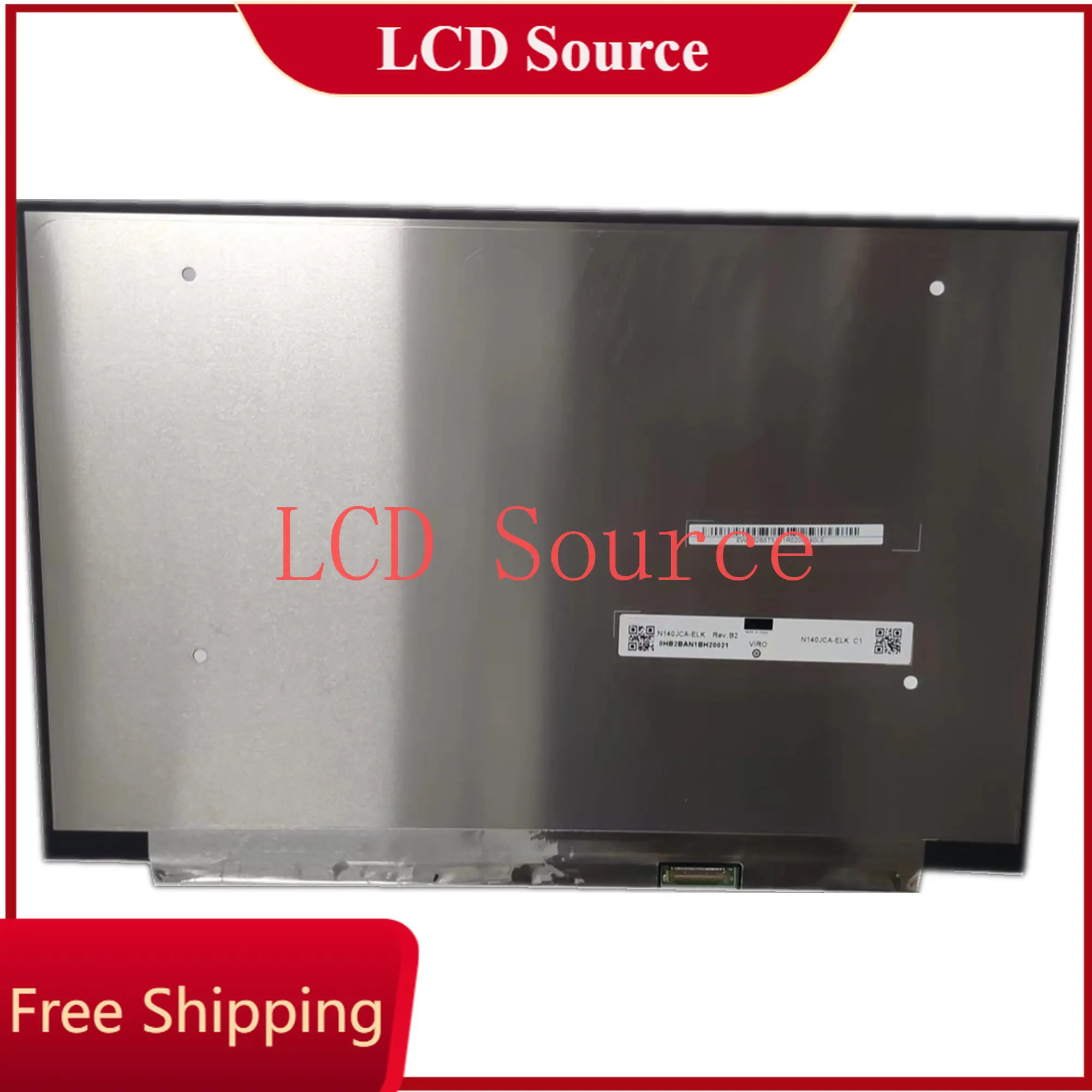 

N140JCA-ELK Rev B2 1920×1200 14" IPS LCM Contrast Ratio1000:1 eDP 30pins14.0inch Laptop LCD screen