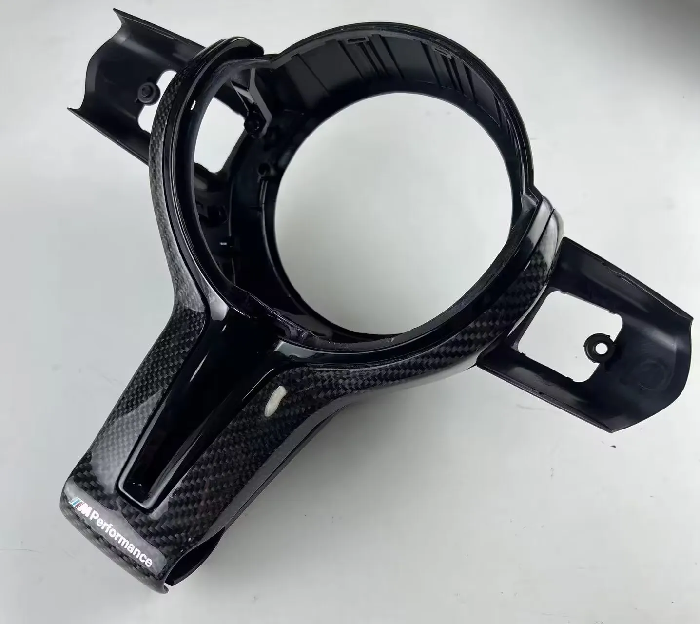 

For BMW M Series F80 F82 F10 F06 F12 F13 F15 F16 M-sport F20 F22 F30 F31 F32 F33 F36 Steering Wheel Trim Carbon Fiber