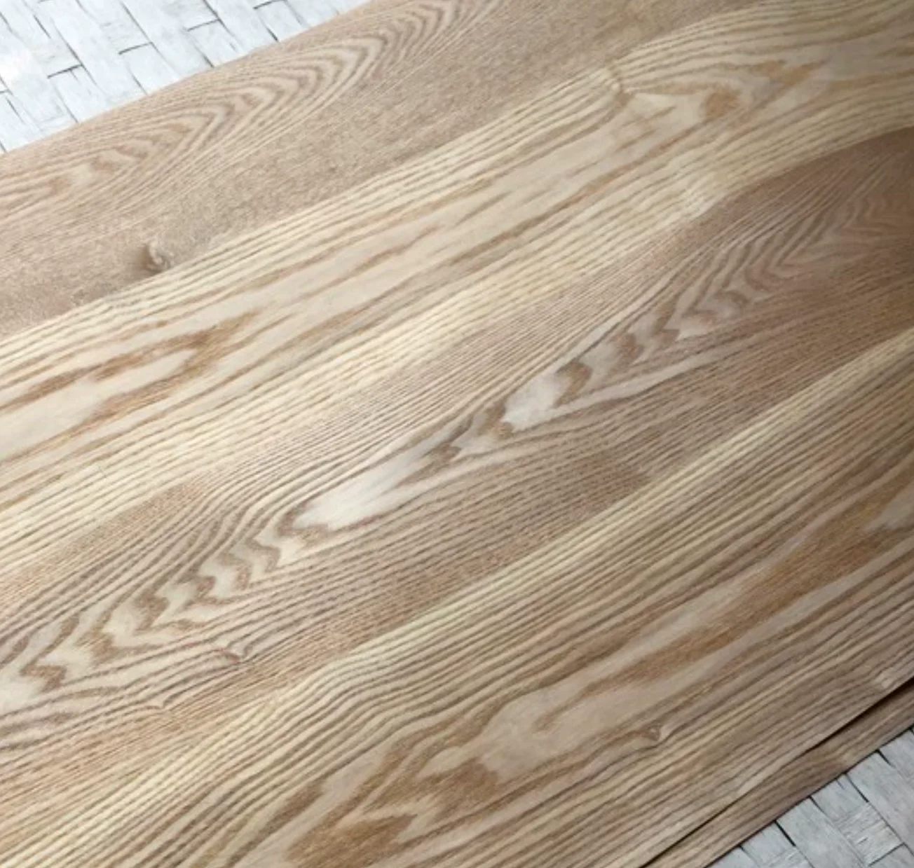 L2.5meters Width580mm T0.25mm Vintage Fraxinus Mandshurica Random Texture Wood Veneer Sheets
