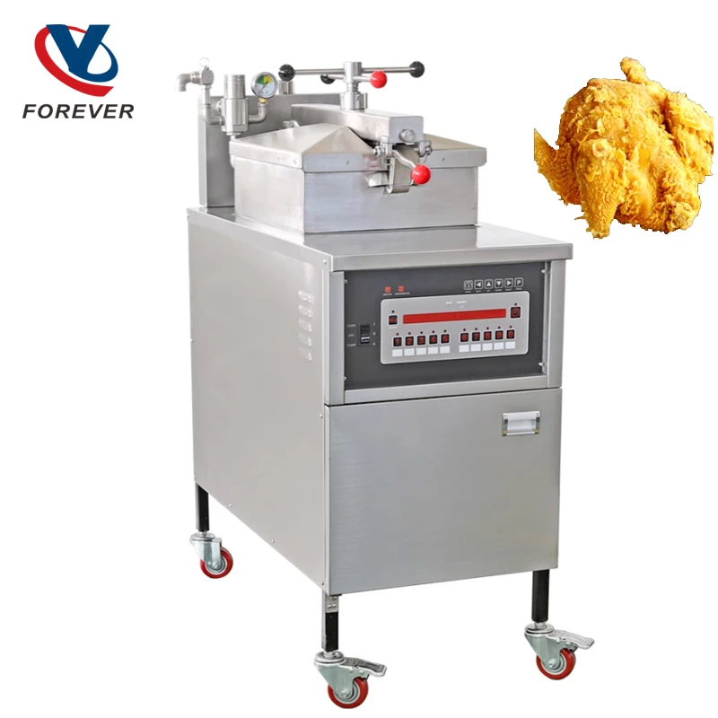 YXD-25 Pressure Fryer Chicken Vertical High Voltage Commercial Stainless Steel Electric/Gas Heating Fried Chicken Equipment