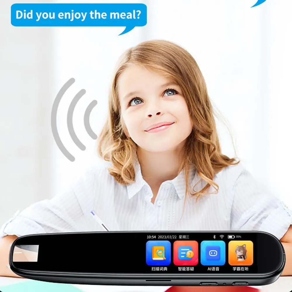 Scan Reader Pen PRO Translatorand Reading Pen For Dyslexia Autism Smart Voice Scan Translator 116 Languages Translation voice translator language translator translation pen