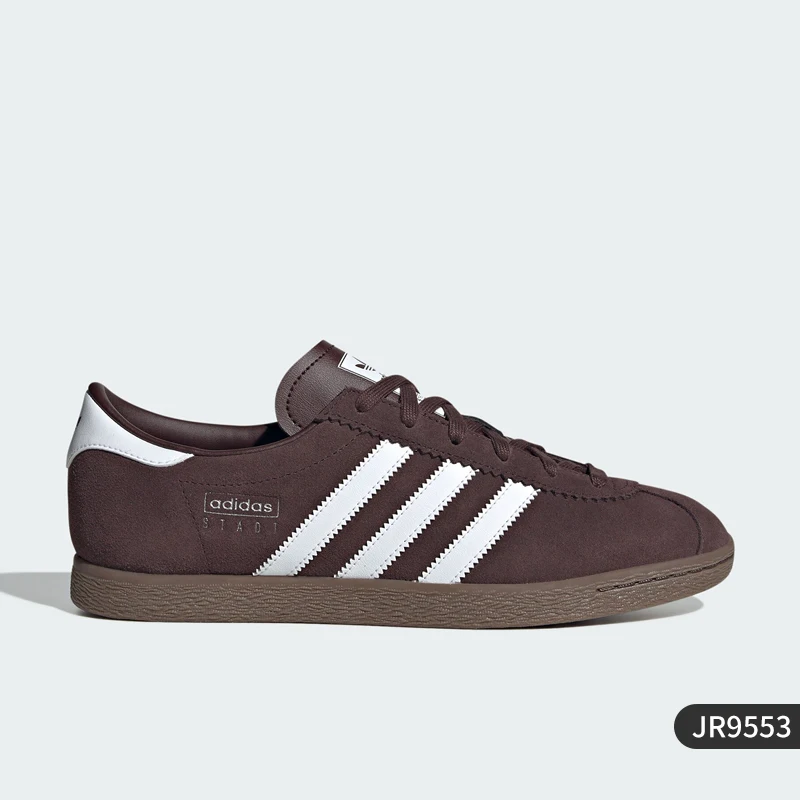 Adidas Oficial Original STADT Unissex Moda Retro Tênis de cano baixo JR9553