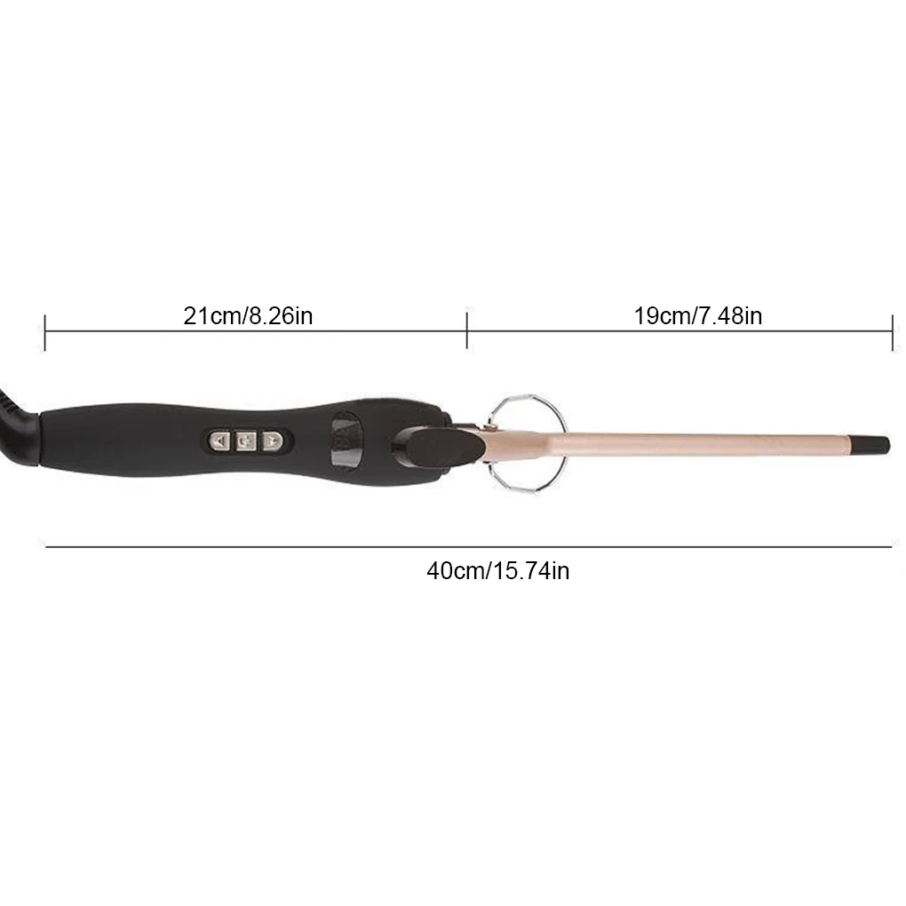 professional 9mm/13mm curling iron Hair waver Pear Flower Cone Ceramic curling wand roller beauty Salon Hair Curlers