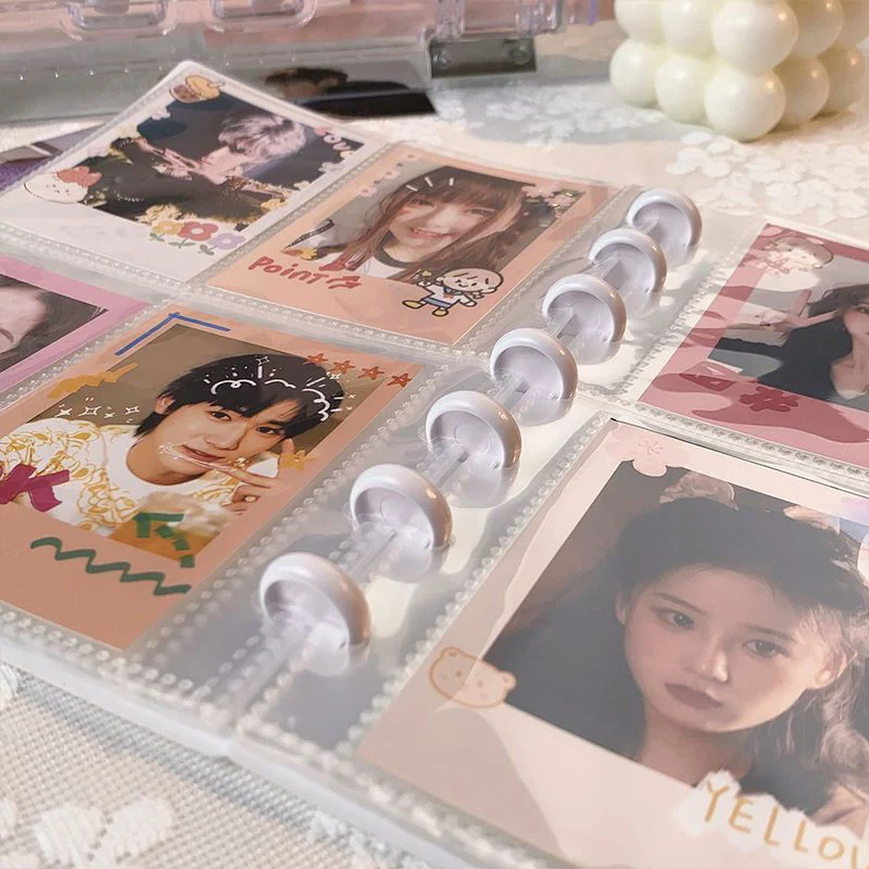 3in Photocard Binder Photo Album Kpop Idol Photocard Collection Book Album Pictures Stamp Ticket Storage Photo photo album photocards collection