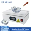ZONESUN Cellophane Wrapping Machine Poker Box Perfume Cosmetics BOPP Film PVC Sealable Film Sealing Packaging Machine 1