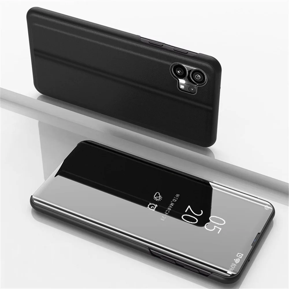 Smart Mirror Magnetic Flip Case For Nothing Phone 1 5G 2022 6.55 "Notingphone (1) One Phone1 Stand Antiurto Armor Cover Coque