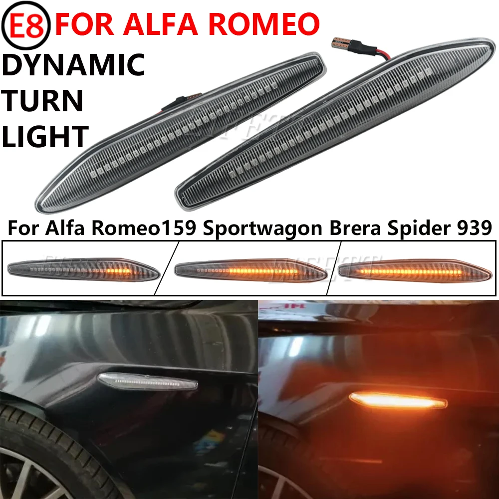 

Фонарь поворотный желтый для Alfa Romeo 159 Sportwagon Boera Spider 939