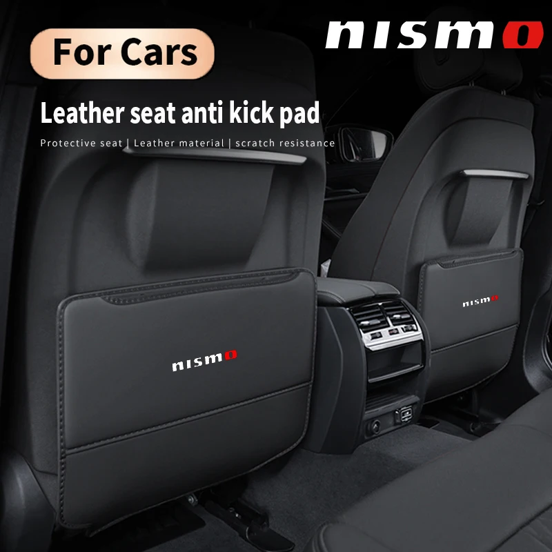 2pcs Car Seat Back Anti Child Kick Protector Pad For Nissan Nismo