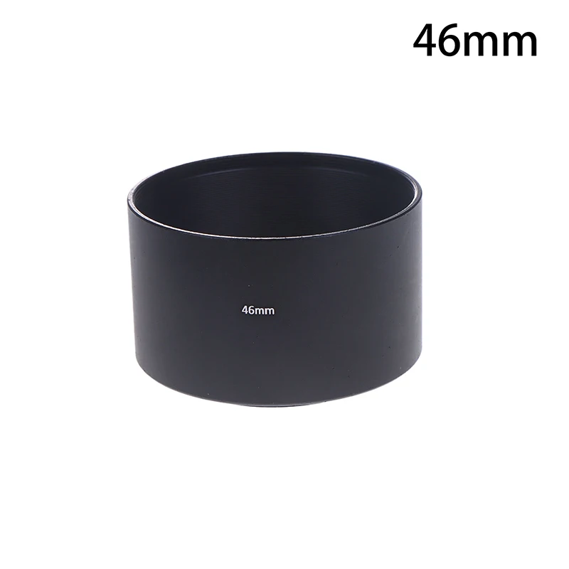 Universal Long Metal Lens Hood for Camera Lenses - Sunshade Accessory