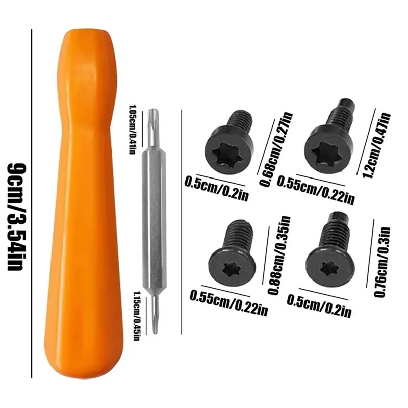 A82X-Doorbell Screws Disassembly Screwdriver Ring Replacement Security Screws Compatible With Video Anti-Theft Doorbell