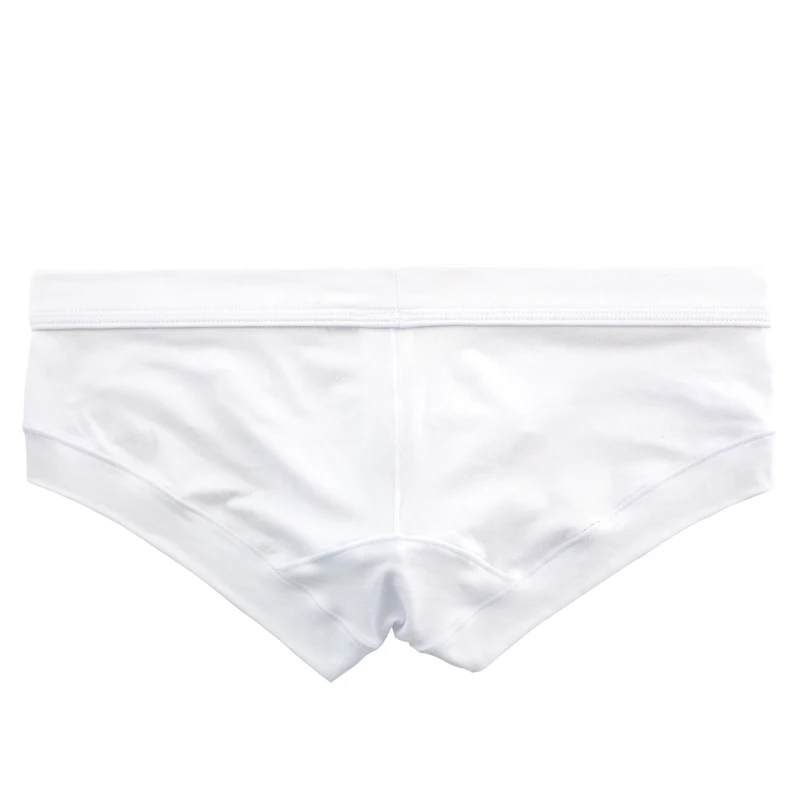 Men Underwear Fat Man plus Size Cotton U-convex Briefs Trendy Shorts Low-waisted Fashionable Pants Breathable Anti-stu