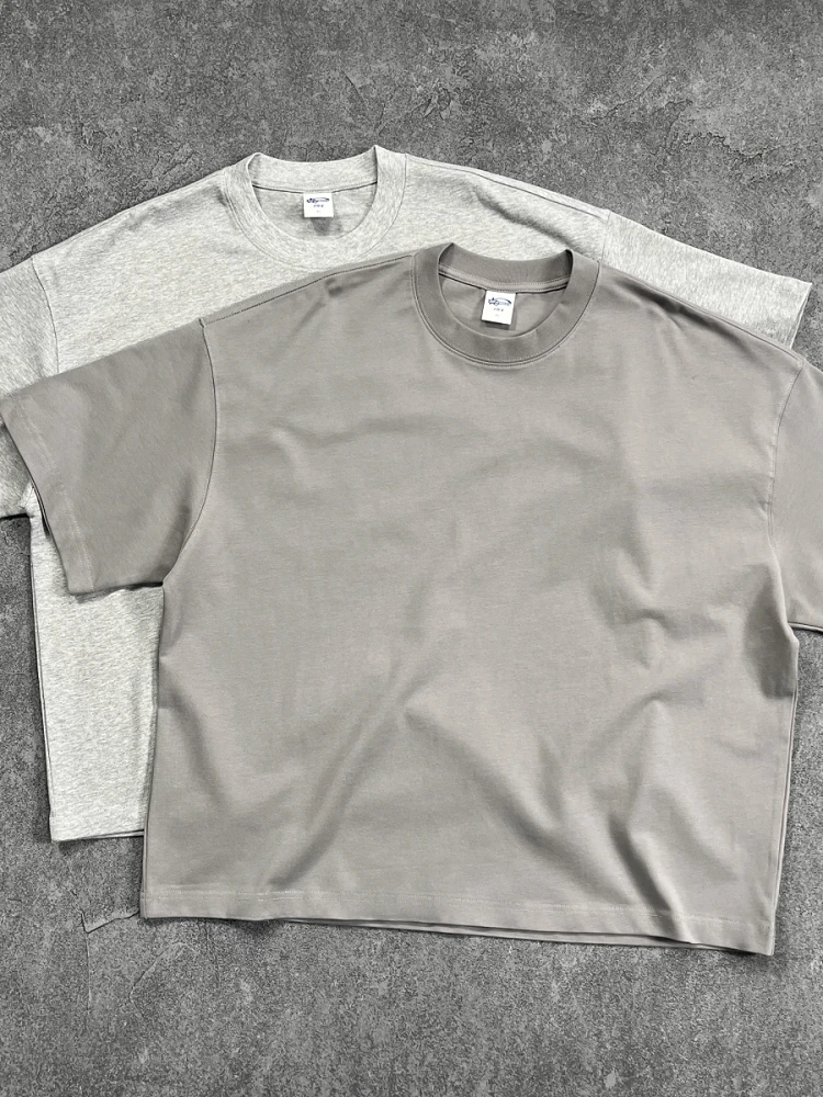 Artiemaster Kanye West Casual Loose ort Sve T-irt ex Youth Faion Summer Top Earth Tone Oversized High Street Sle