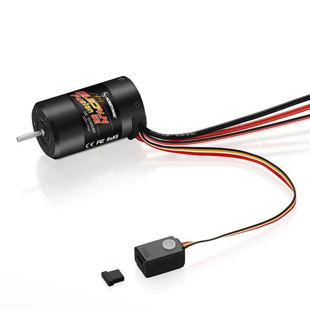 

Двигатель комбинированный Hobbywing quirun Fusion Se 40a 1800kv 1200kv Esc для модели 1/10 1/8 Rc, аксессуары для гусеничных машин