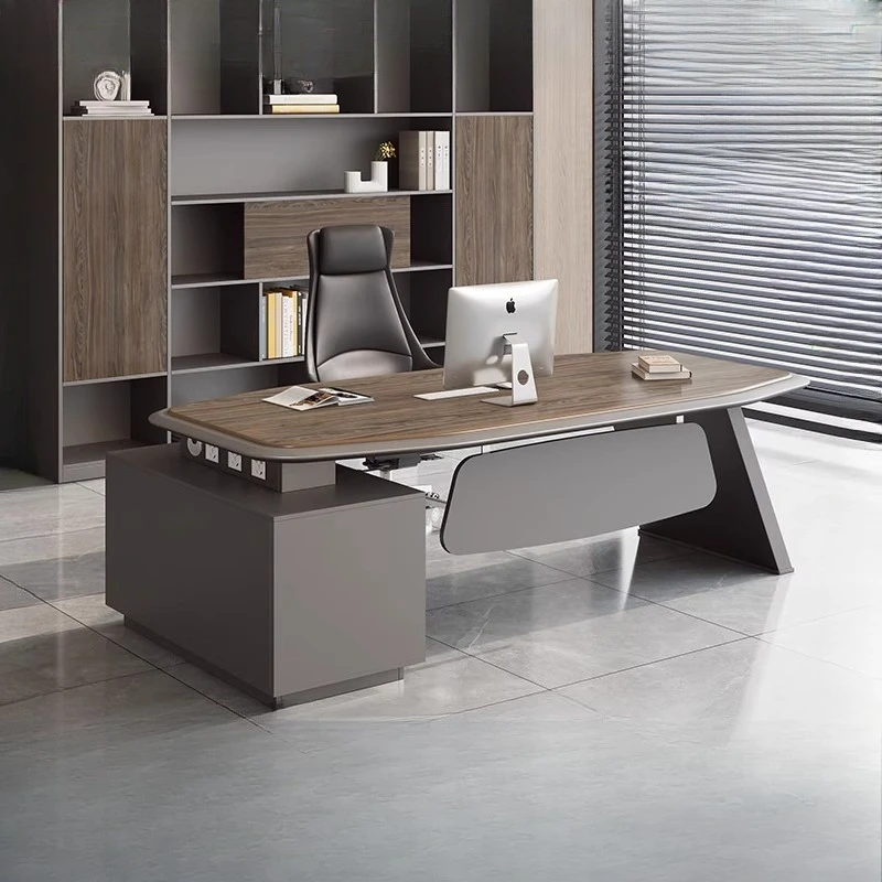 Luxury Executive Desk Storage Drawers Modern Decoration Office Table Furniture Room Gaming Computer Height Horizontally Biurko Luxury Executive Desk Storage Drawers Modern Decoration Office Table Furniture Room Gaming Computer Height Horizontally Biurko