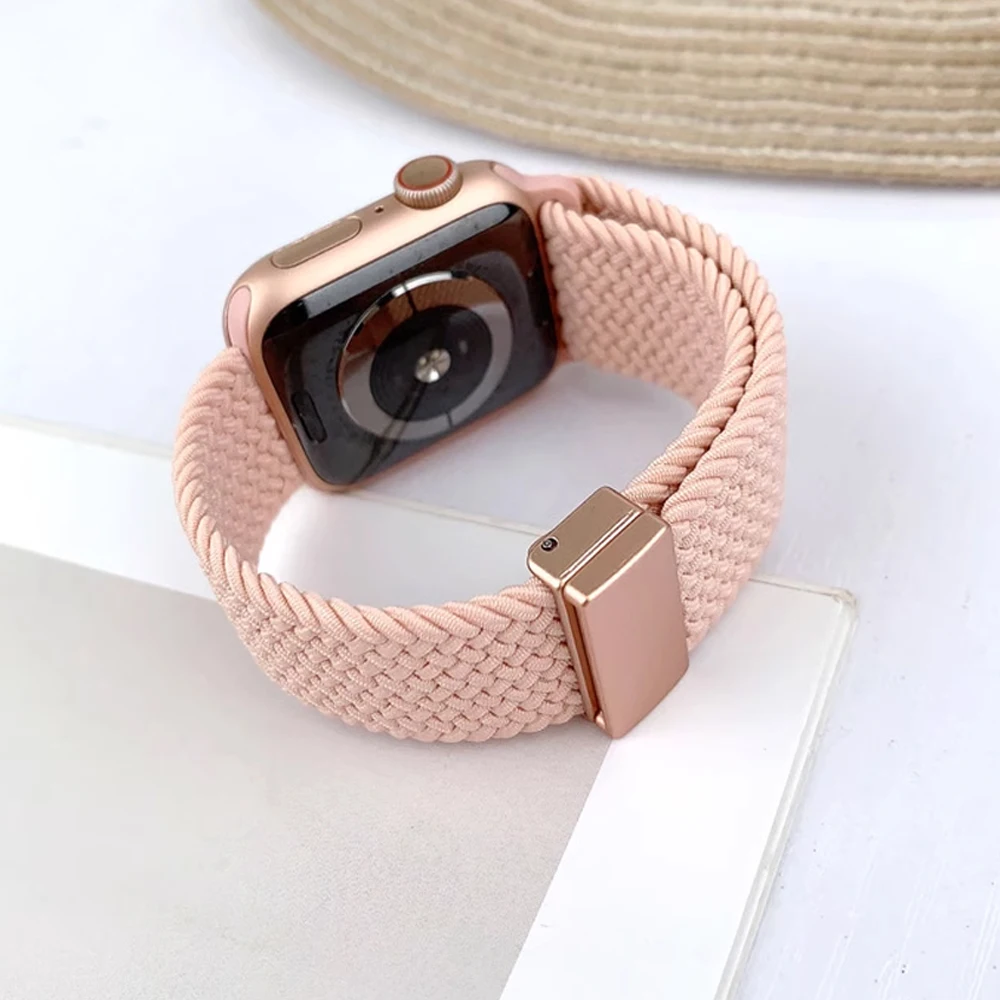 Braided SOLO LOOP strap For Apple Watch Ultra 2 49mm 44mm 40mm 41mm 42mm 45mm Magnetic Correa Bracelet Series 10 9 7 SE 6 8 Band 4 Braided SOLO LOOP strap For Apple Watch Ultra 2 49mm 44mm 40mm 41mm 42mm 45mm Magnetic Correa Bracelet Series 10 9 7 SE 6 8 Band – Bild 4