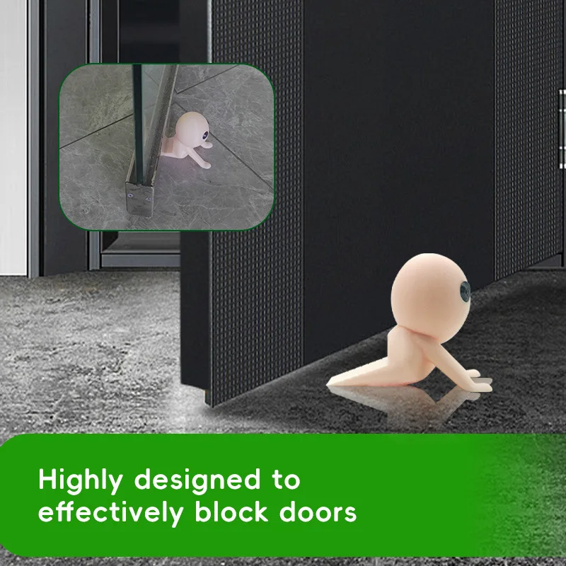 Creative Mini Door Stopper Anti-Pinch Handy Room Door Holder Portable Safety Fixer