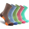 Cool 5 Pairs Big Size Women Men Colorful Warm Socks Set Autumn Winter Female Lady Male Sport Short Socks For Women Men Wholesale 4