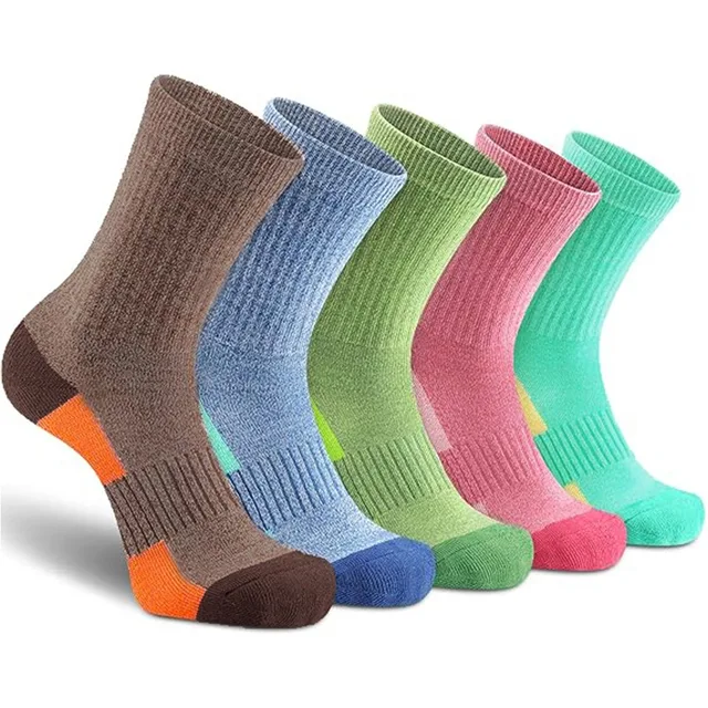 Cool 5 Pairs Big Size Women Men Colorful Warm Socks Set Autumn Winter Female Lady Male Sport Short Socks For Women Men Wholesale 4
