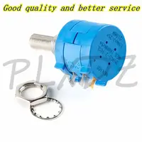 5pcs 3590S-2-103L 101 102 104 503 3590S 200 10K 1K 5K 100K 50K ohm Precision Multiturn Potentiometer 10 Ring Adjustable Resistor