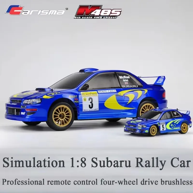 Carisma Subaru M48S 1:8 Rc Car Simulation Rc Drift Car Remote Control Cars Model Racing Cars Toy Birthday Gift Customized 2