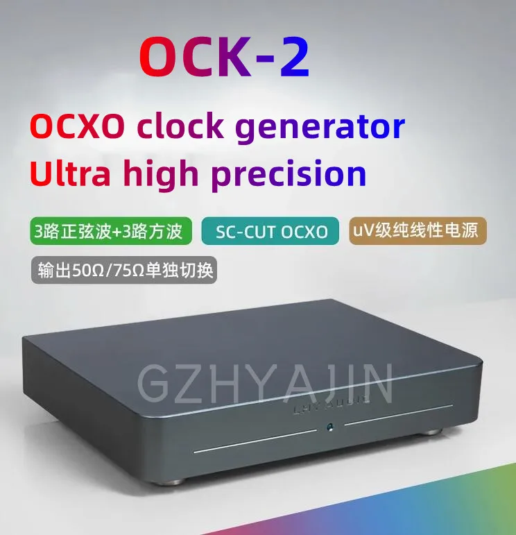 

LHY AUDIO OCK-2 10Mhz SC cut OCXO high-precision ultra-low phase noise thermostatic clock crystal oscillator ultra-femtosecond
