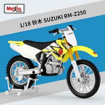 Maisto 1:18 Suzuki Rm-z250 Motocross Simulation Alloy Model Toy