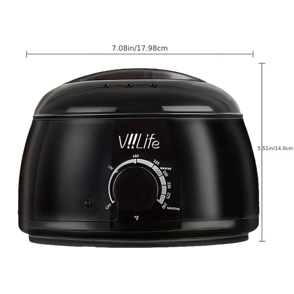Wax Heater Machine for Hair Removal Wax Beans Warmer Depilatory Wax-melting Pot Depilation Epilator Heater Wax Machine Kit 2