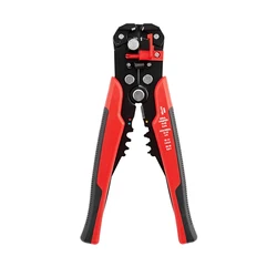 Electrician's Automatic 5 - in - 1 Multi - Function Wire Stripping and Crimping Tool (Red)