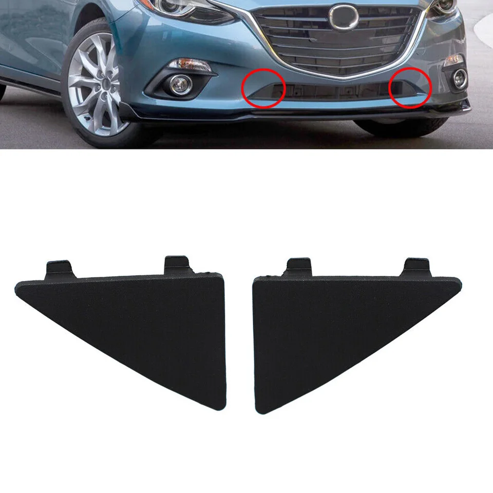 Cubierta Gancho Remolque Para Mazda 3 Axela 2014-2016 - Lado Izquierdo