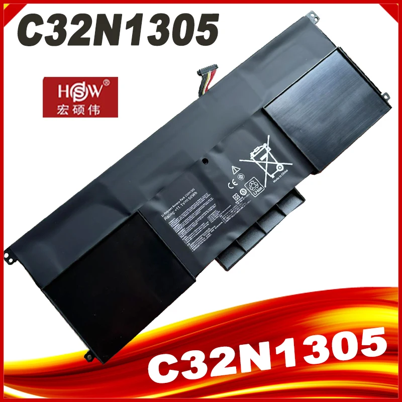 Bateria do Portátil de 11.1v 50wh C32n1305 para Asus Zenbook Ux301l Ux301la Ux301 Ux301la1a Ux301la-1b Ux301la-c4006h